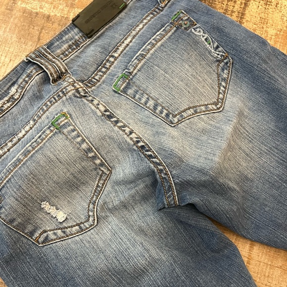 Genetic Denim The Riley bootcut distressed jeans size 26 - Picture 7 of 13